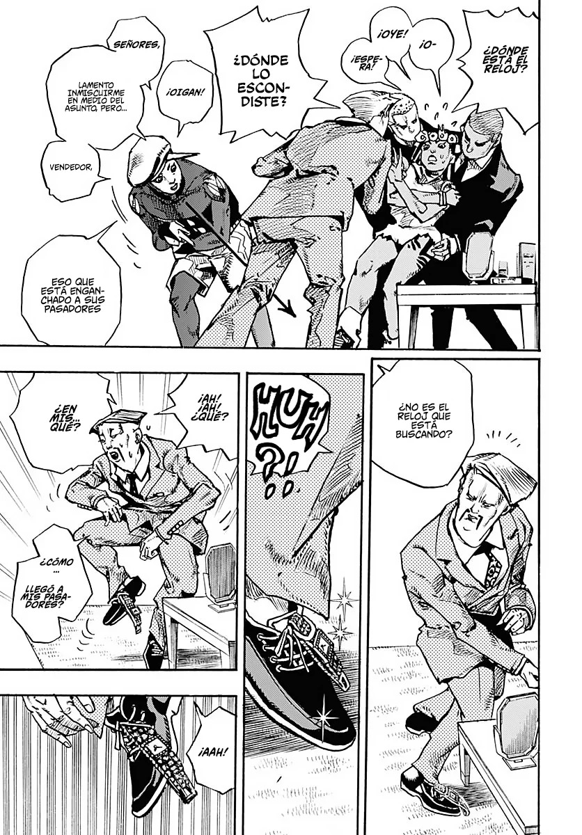 JoJo's Bizarre Adventure Parte 9: The JoJoLands Capitulo 9: Kailua Kona - Esperando la hora del vuelo, Parte 1 página 29