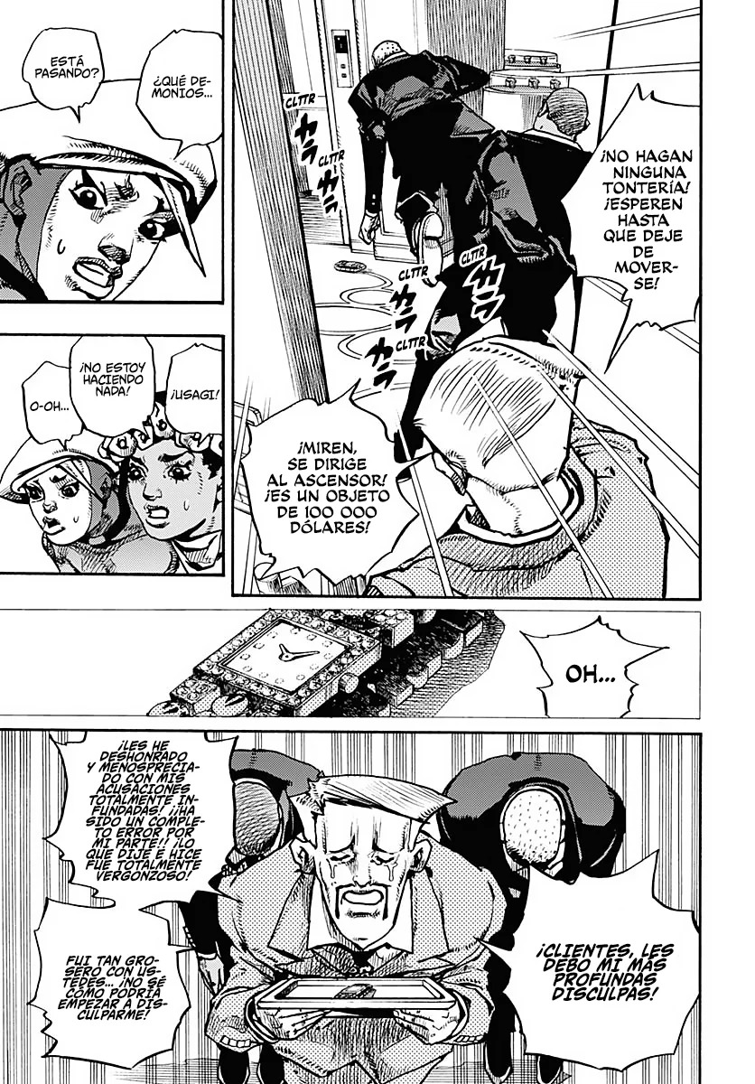 JoJo's Bizarre Adventure Parte 9: The JoJoLands Capitulo 9: Kailua Kona - Esperando la hora del vuelo, Parte 1 página 31