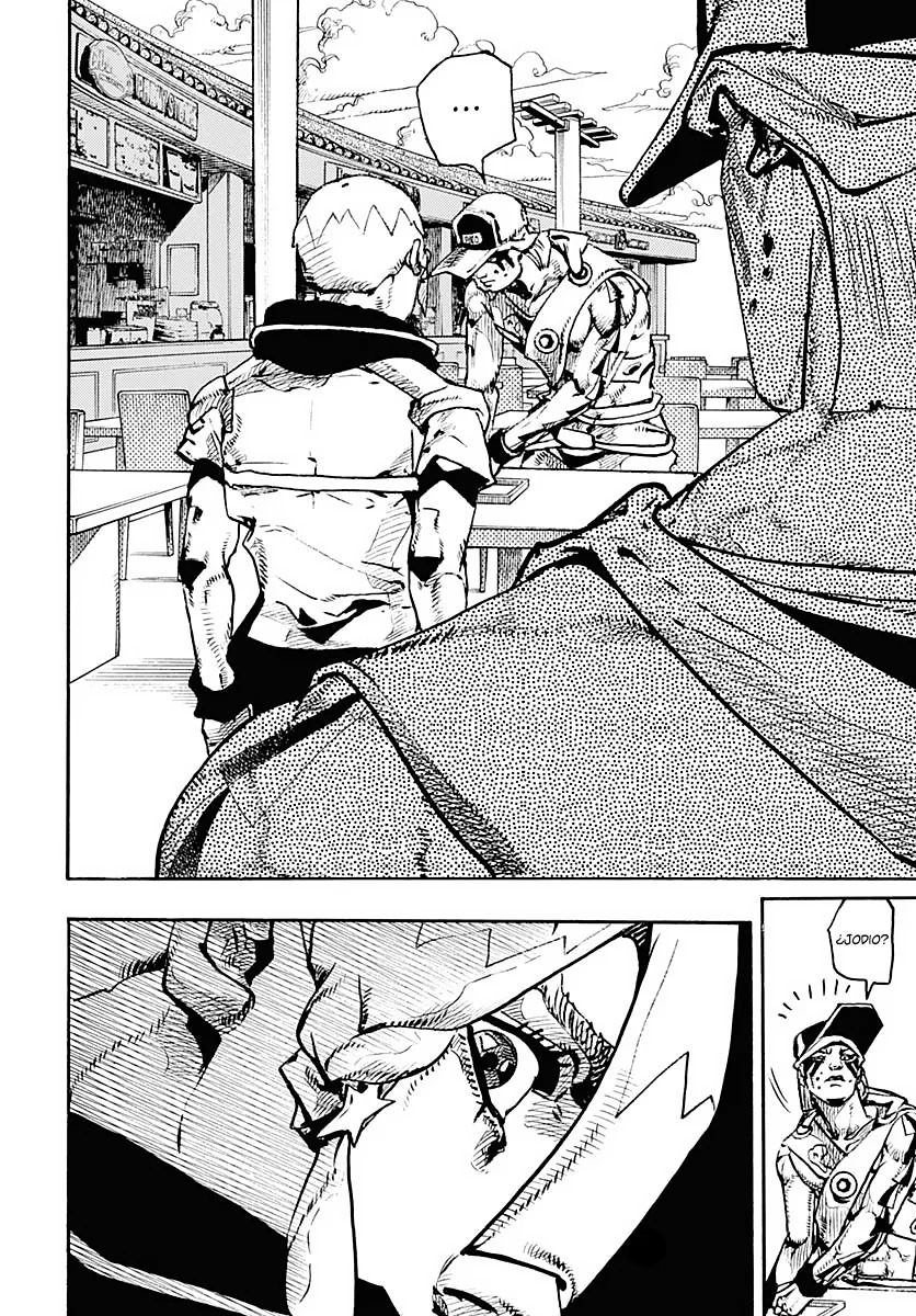 JoJo's Bizarre Adventure Parte 9: The JoJoLands Capitulo 9: Kailua Kona - Esperando la hora del vuelo, Parte 1 página 37