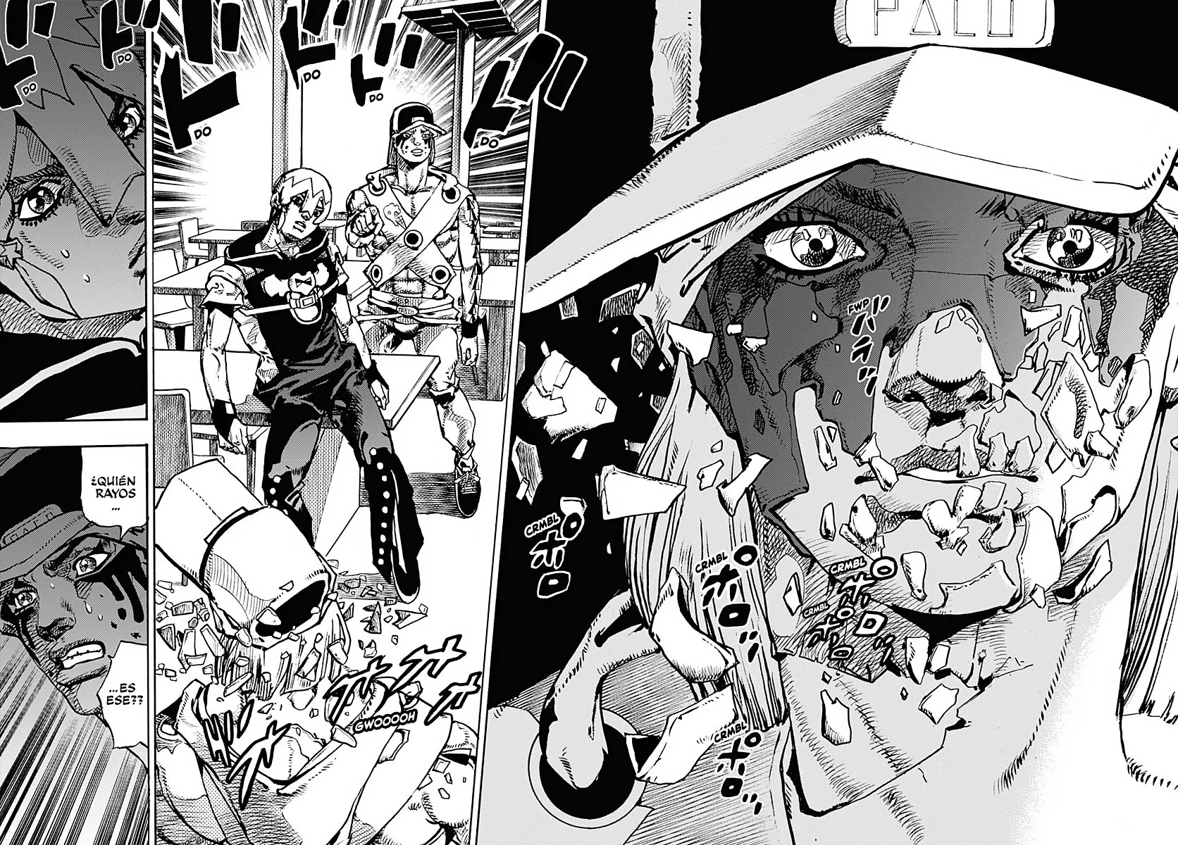 JoJo's Bizarre Adventure Parte 9: The JoJoLands Capitulo 9: Kailua Kona - Esperando la hora del vuelo, Parte 1 página 39