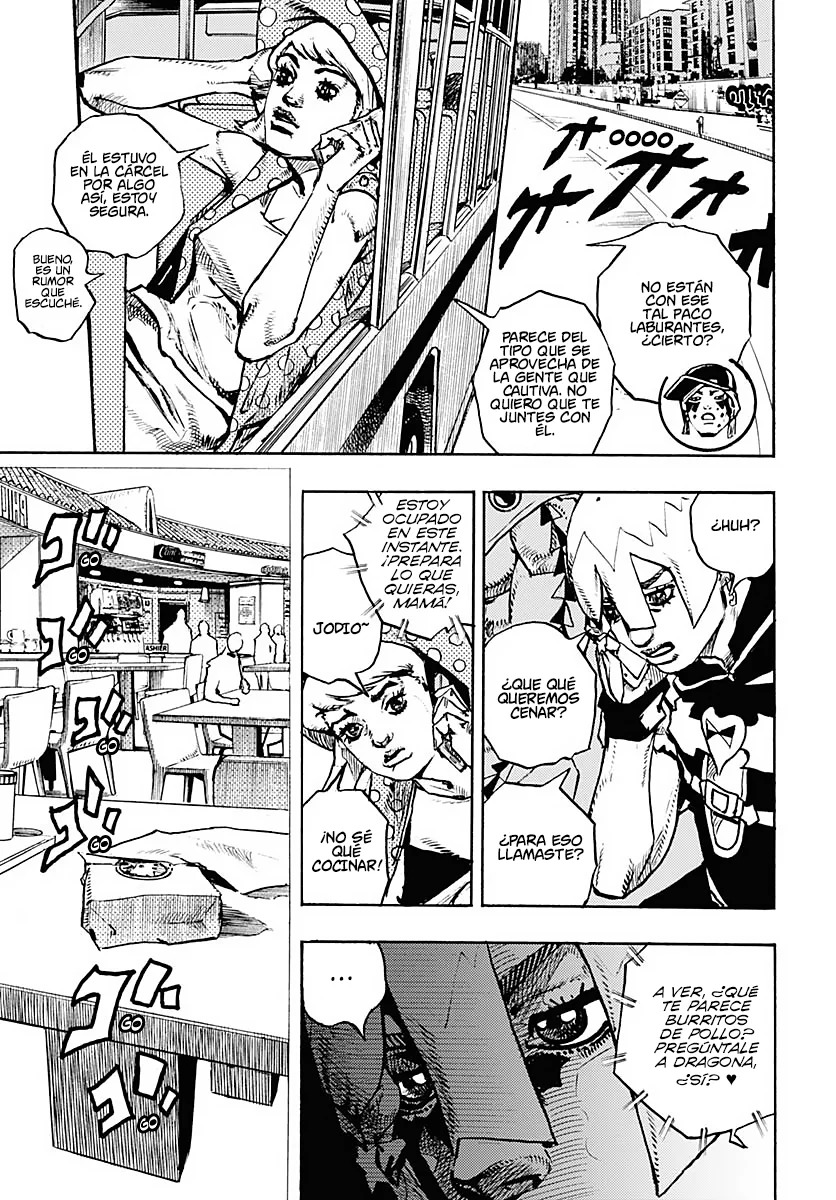 JoJo's Bizarre Adventure Parte 9: The JoJoLands Capitulo 9: Kailua Kona - Esperando la hora del vuelo, Parte 1 página 4