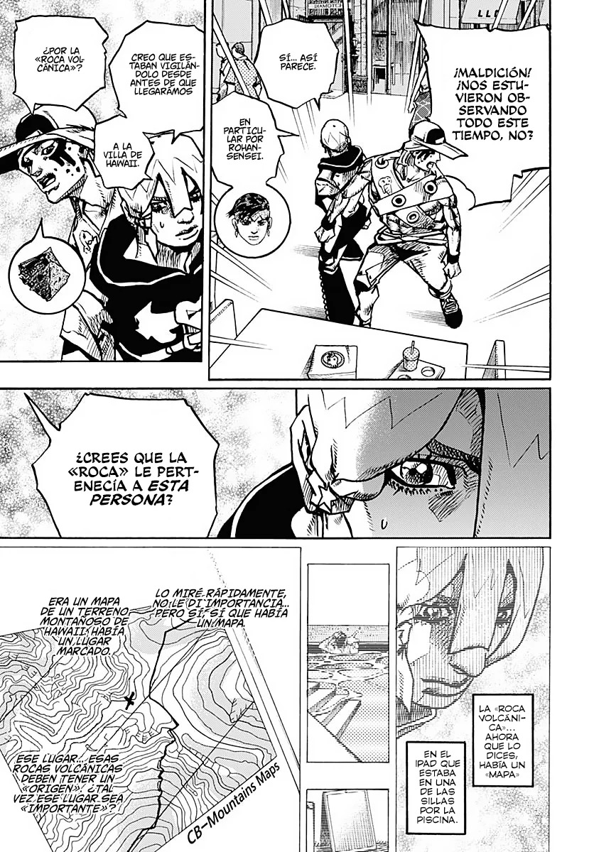 JoJo's Bizarre Adventure Parte 9: The JoJoLands Capitulo 9: Kailua Kona - Esperando la hora del vuelo, Parte 1 página 7