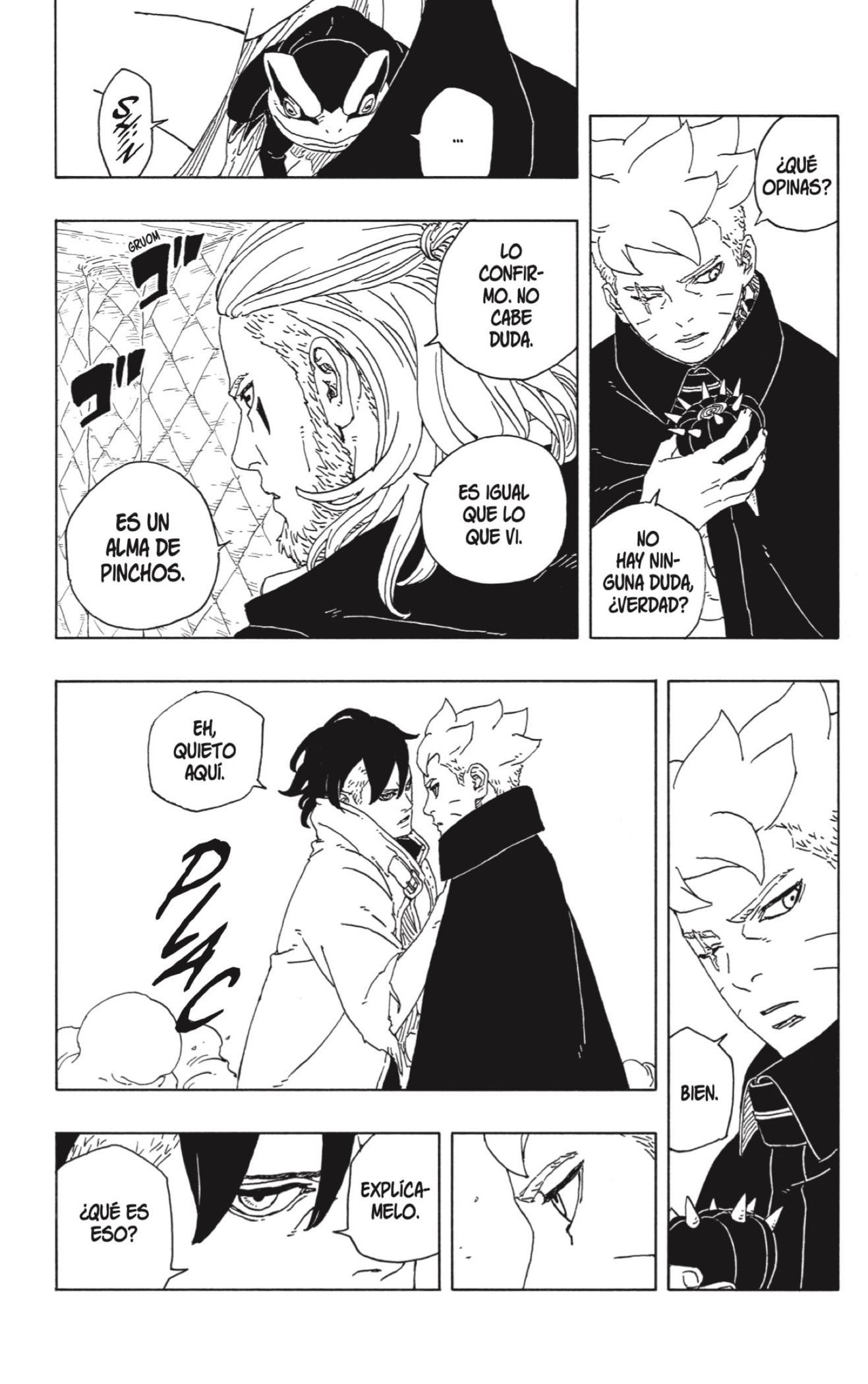 Boruto: Two Blue Vortex Capitulo 12: Alma de espinas página 35