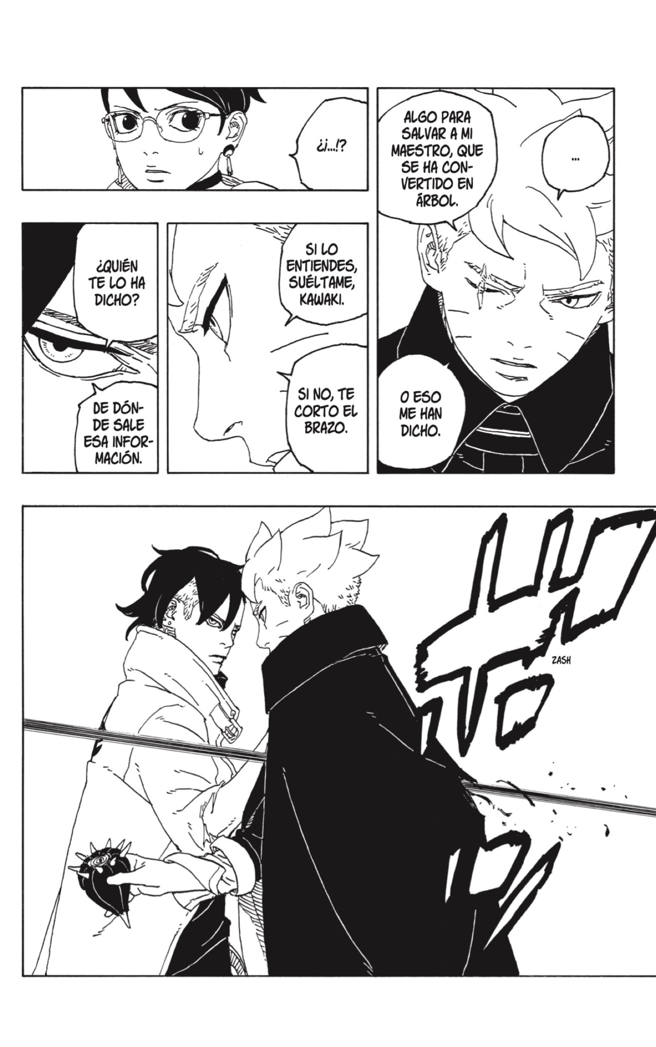 Boruto: Two Blue Vortex Capitulo 12: Alma de espinas página 36