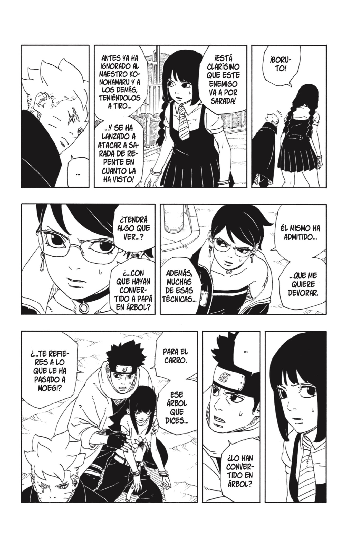 Boruto: Two Blue Vortex Capitulo 12: Alma de espinas página 9