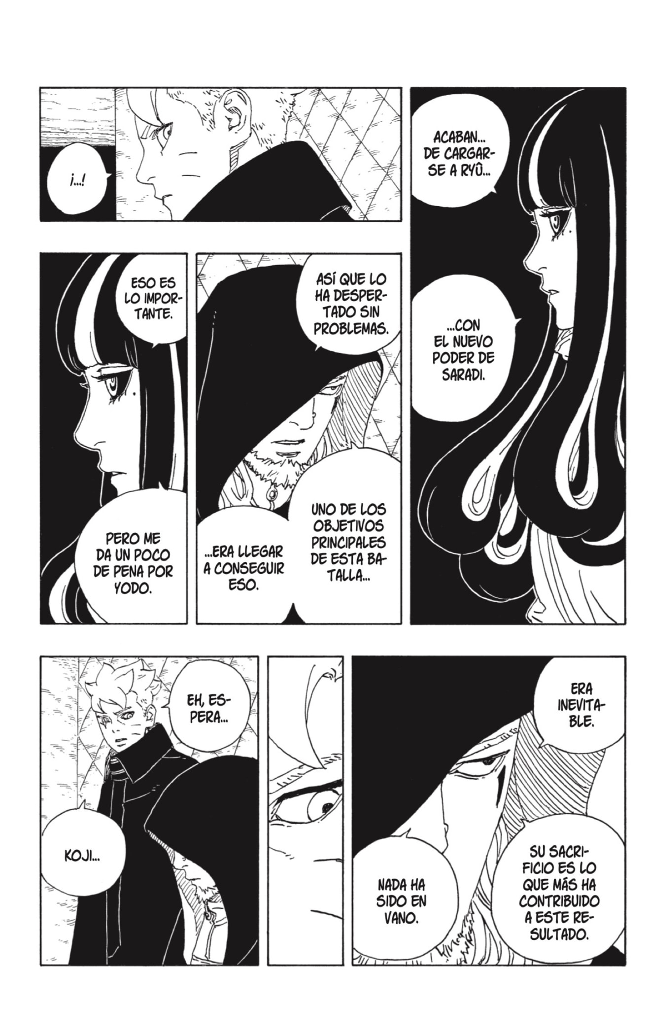 Boruto: Two Blue Vortex Capitulo 21: Mangekyo Sharingan página 35