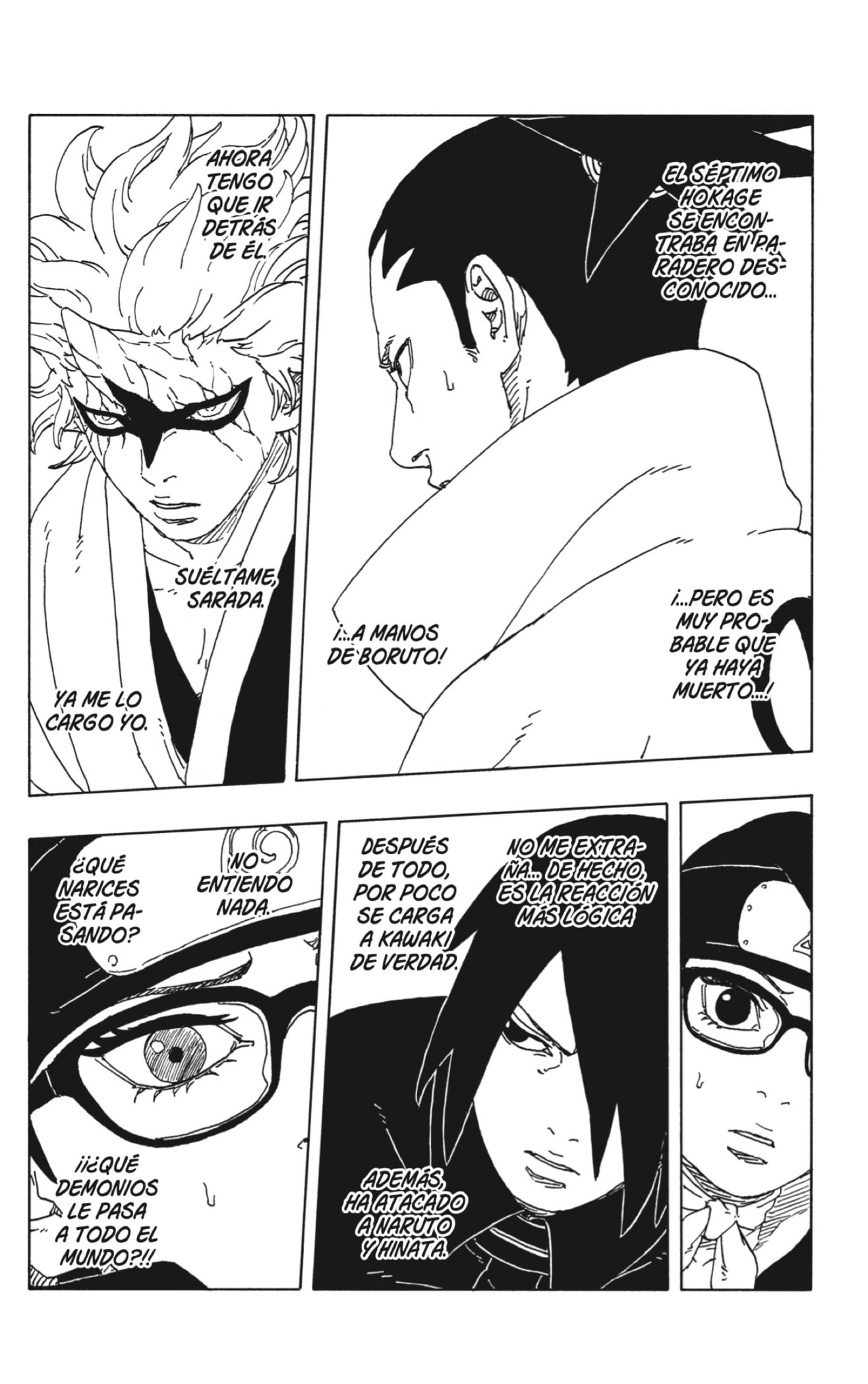 Boruto: Two Blue Vortex Capitulo 21: Mangekyo Sharingan página 6