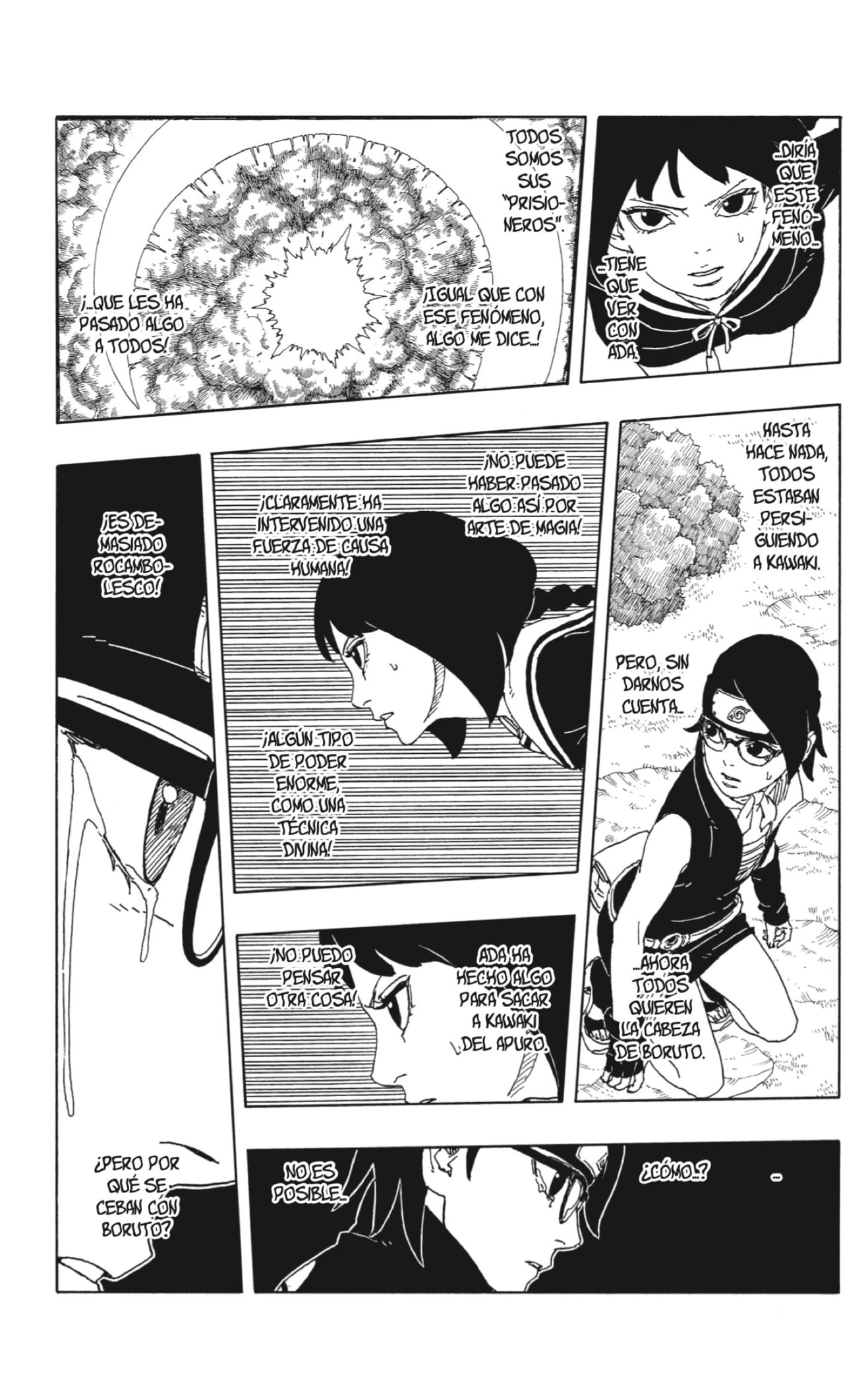Boruto: Two Blue Vortex Capitulo 21: Mangekyo Sharingan página 7