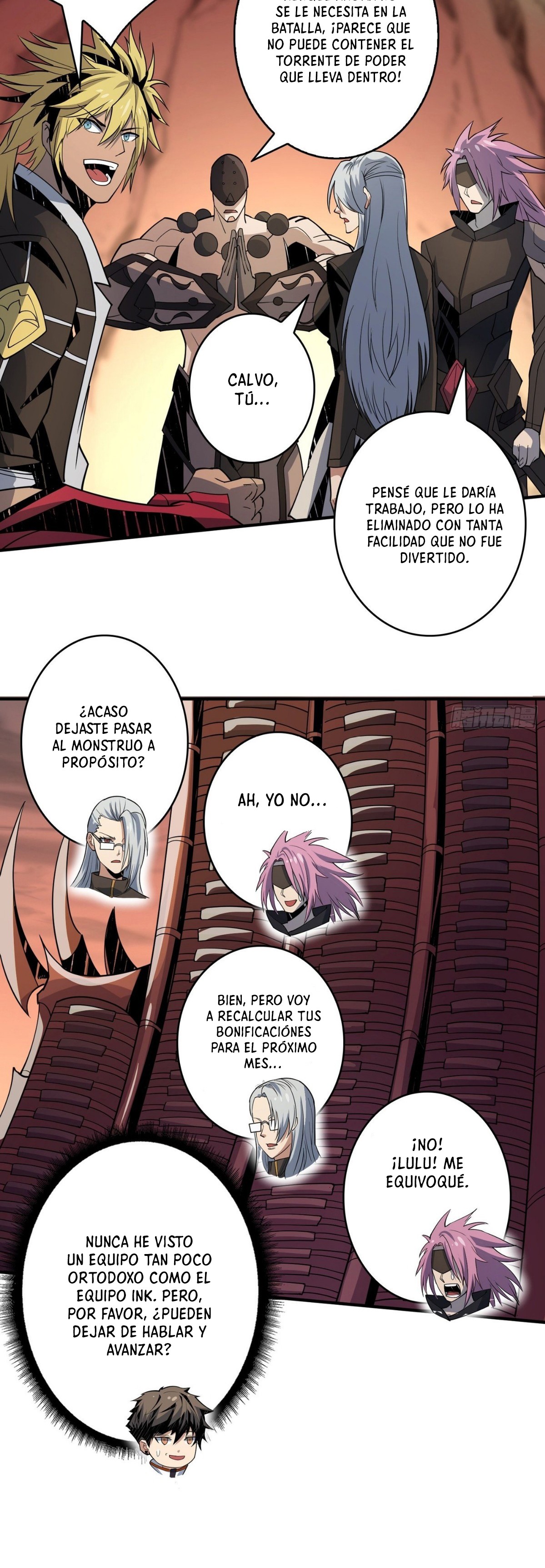 Comenzando con la Cuenta del Rey Capitulo 149 página 9