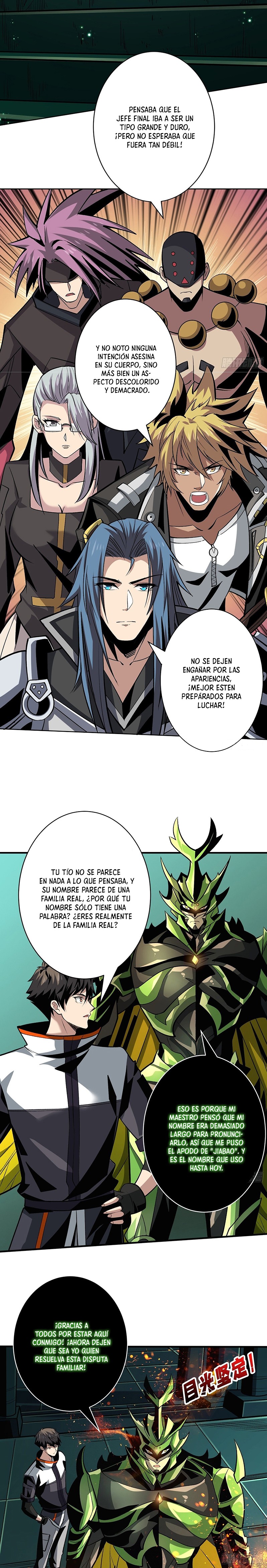 Comenzando con la Cuenta del Rey Capitulo 160 página 9