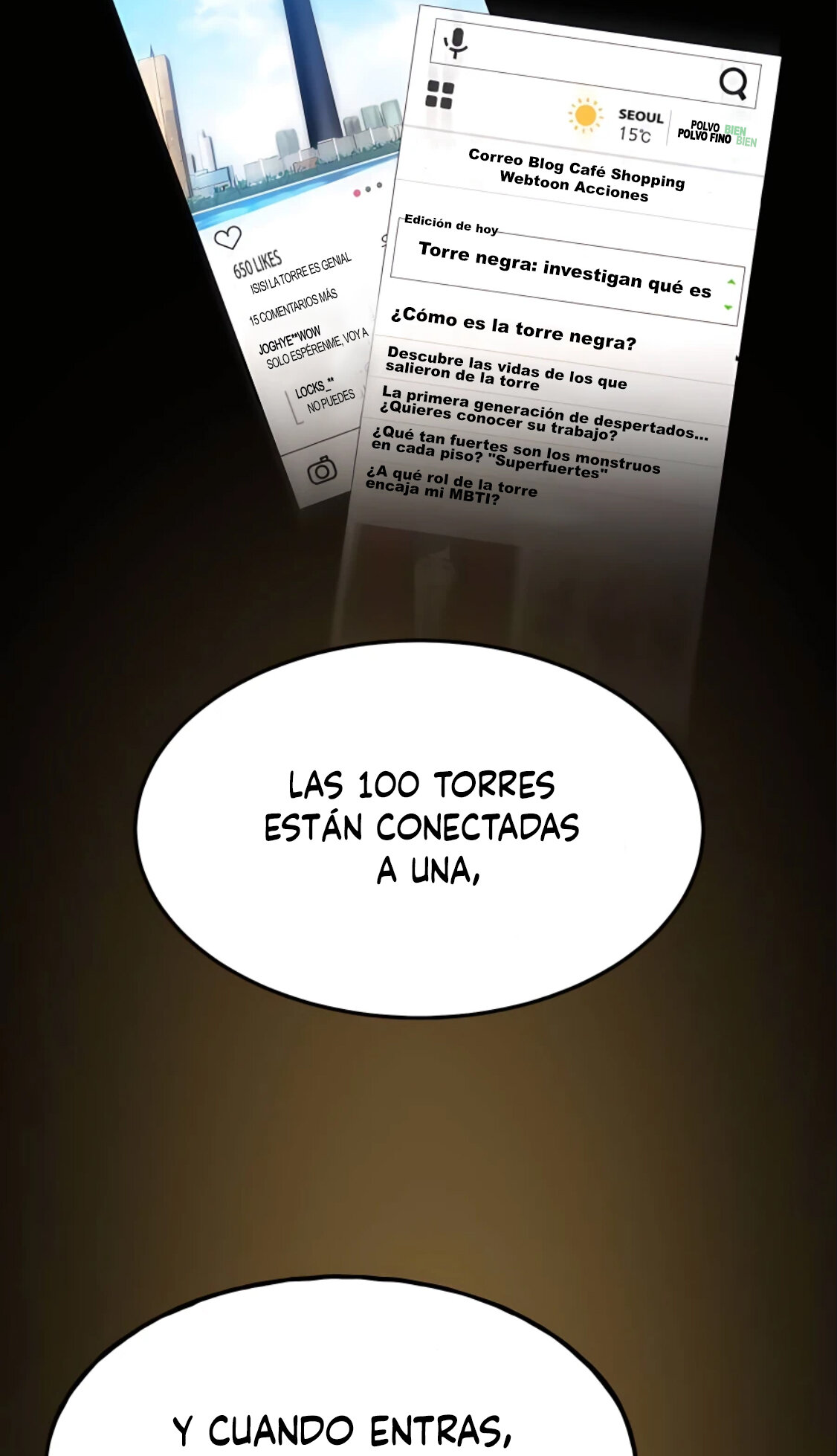Cultivando en la torre en solitario Capitulo 1 página 58