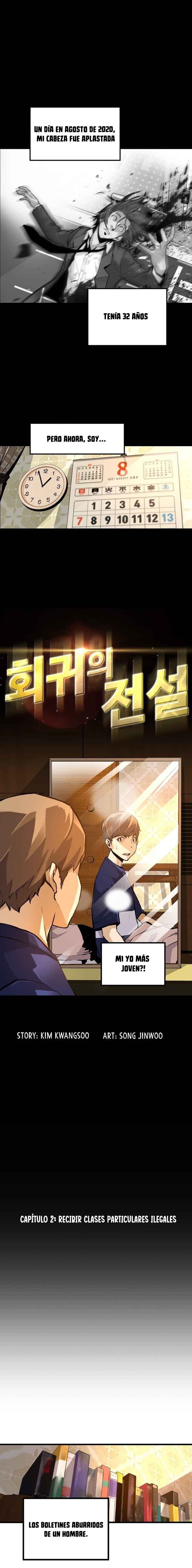 El retorno de una leyenda Capitulo 2: Legend of the Return página 3