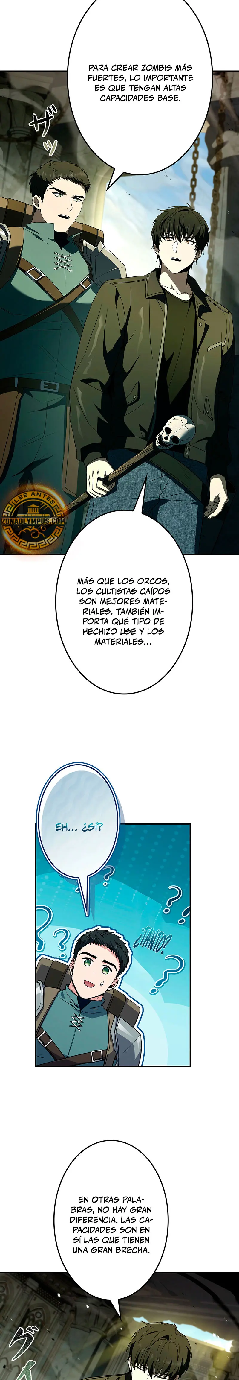 El Santo que sube de nivel como Nigromante Capitulo 15 página 27