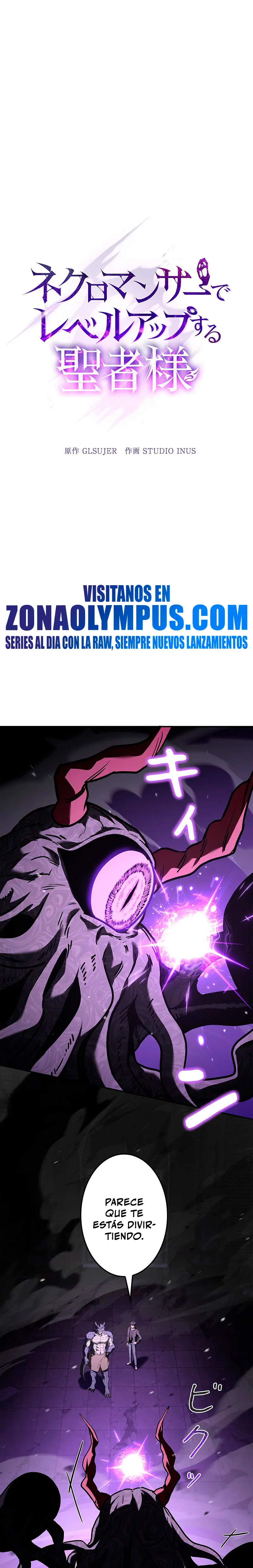 El Santo que sube de nivel como Nigromante Capitulo 18 página 2