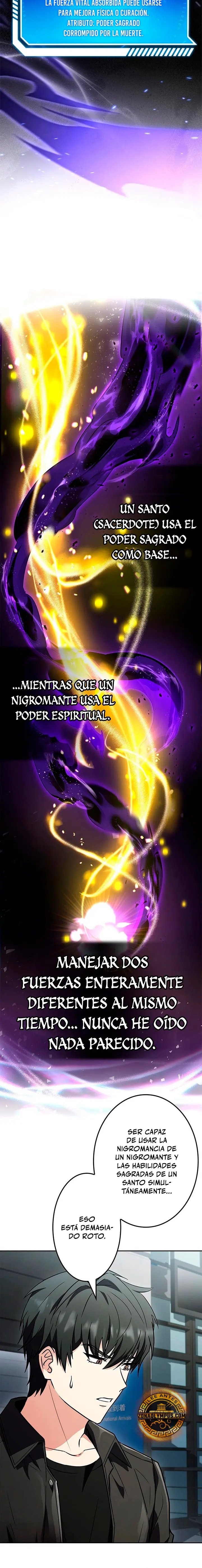 El Santo que sube de nivel como Nigromante Capitulo 2 página 33