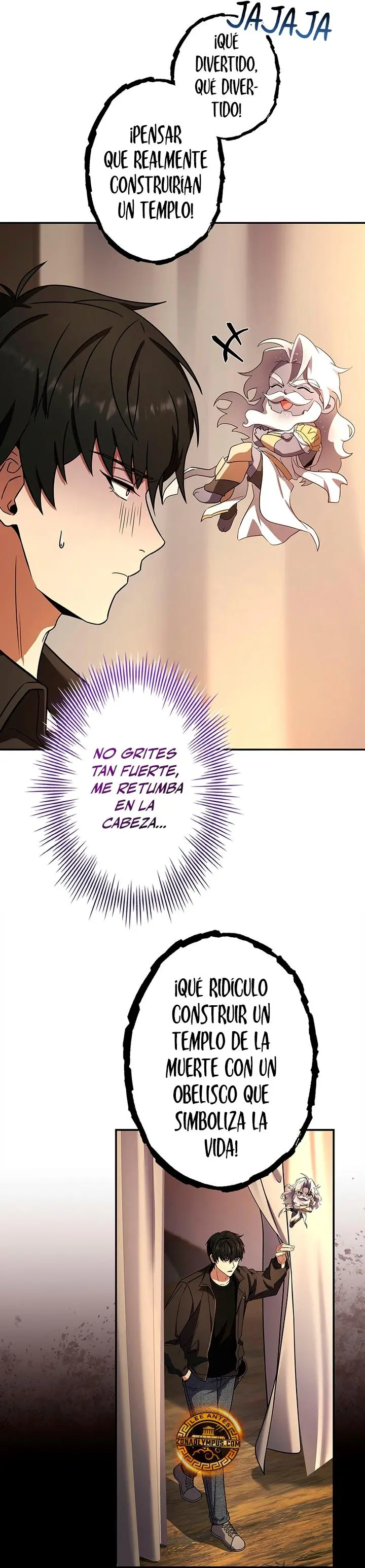 El Santo que sube de nivel como Nigromante Capitulo 24 página 3