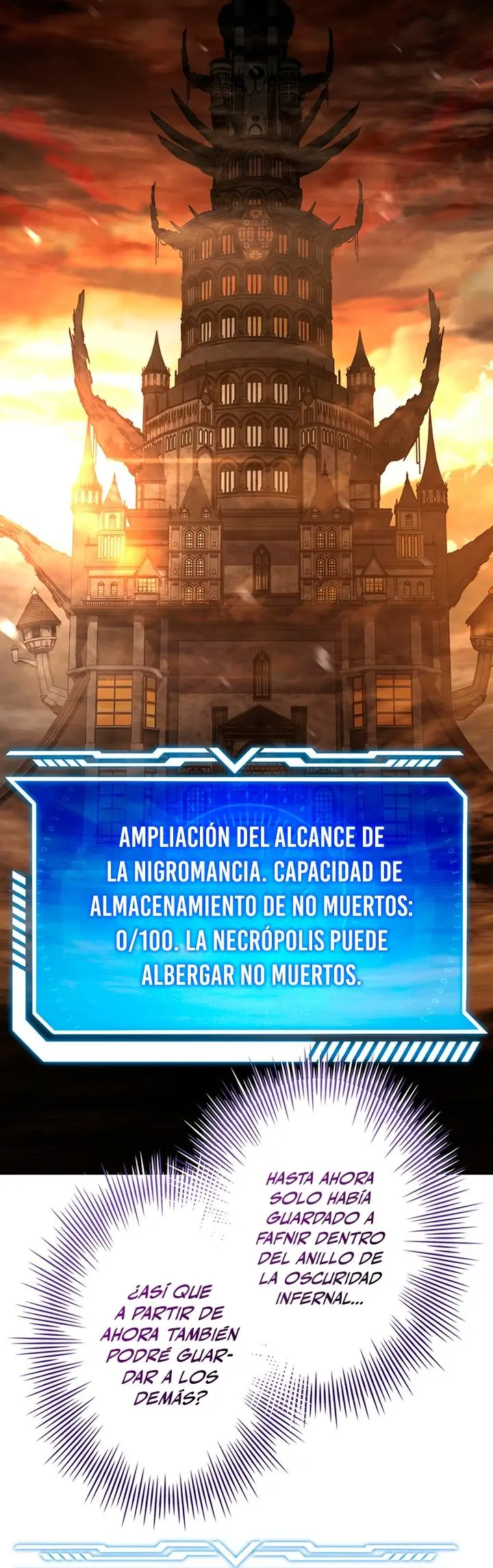 El Santo que sube de nivel como Nigromante Capitulo 24 página 9