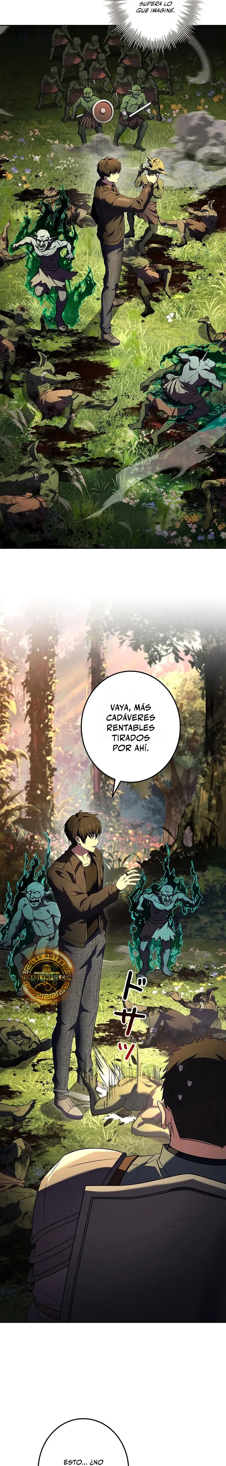 El Santo que sube de nivel como Nigromante Capitulo 4 página 13