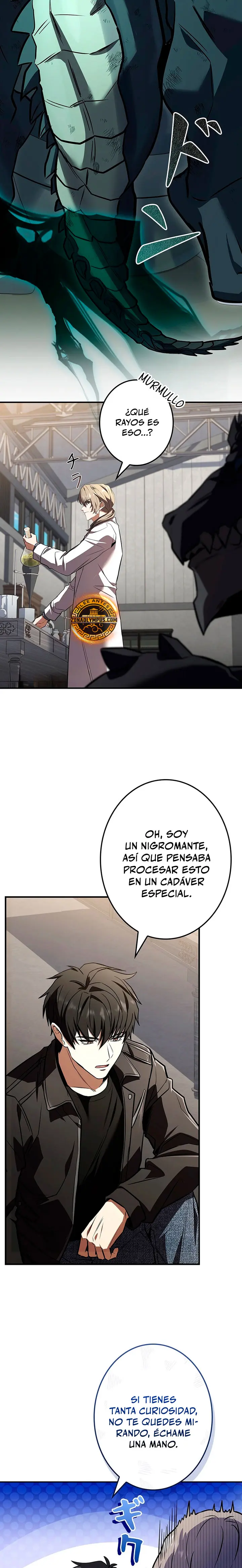 El Santo que sube de nivel como Nigromante Capitulo 7 página 4
