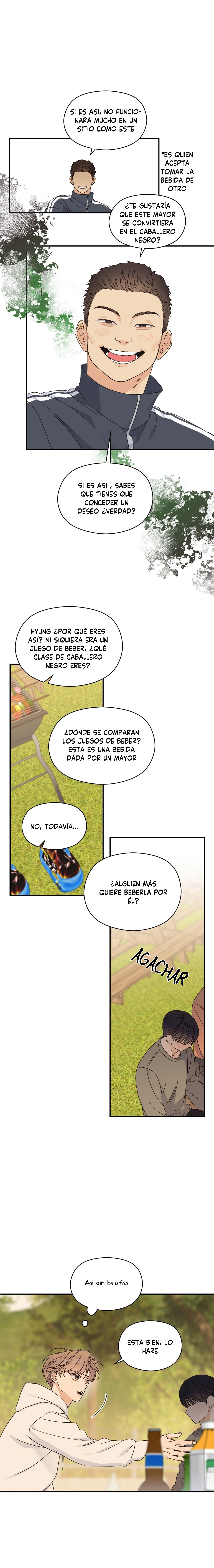 Alfa trauma  (omegaverse) Capitulo 7 página 10