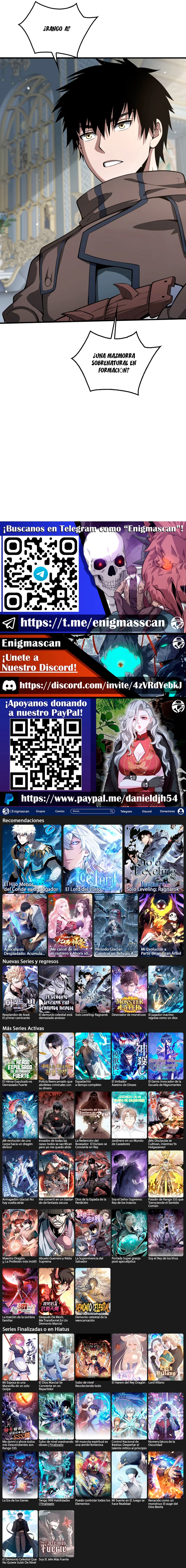 Dios de la Espada de la Perdición. Capitulo 29 página 8
