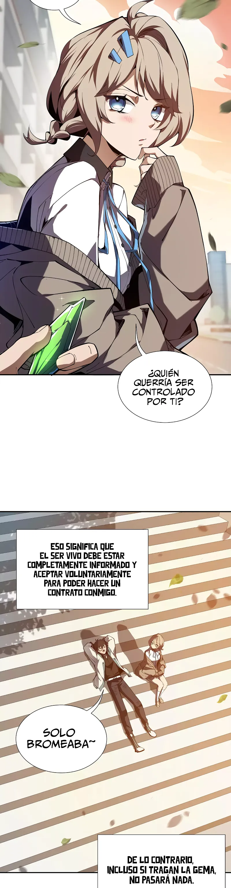 Hice un contrato conmigo mismo Capitulo 1 página 5