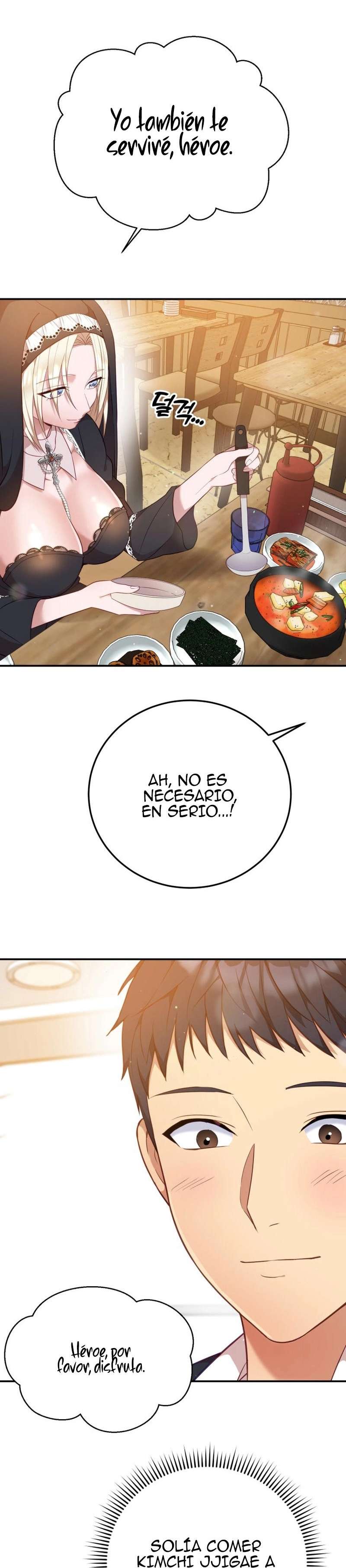 Viviendo en una habitacion con una Santa Capitulo 2 página 35