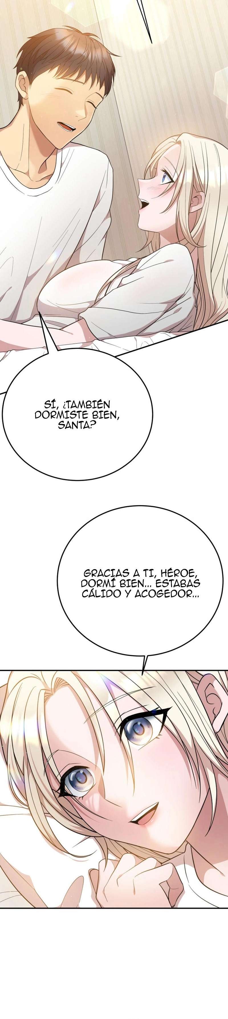 Viviendo en una habitacion con una Santa Capitulo 3 página 17