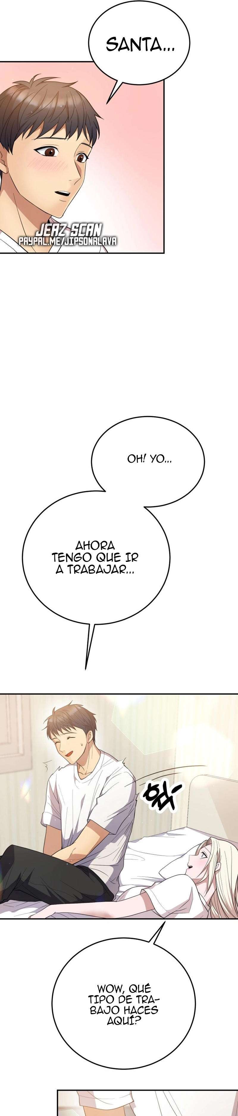 Viviendo en una habitacion con una Santa Capitulo 3 página 18