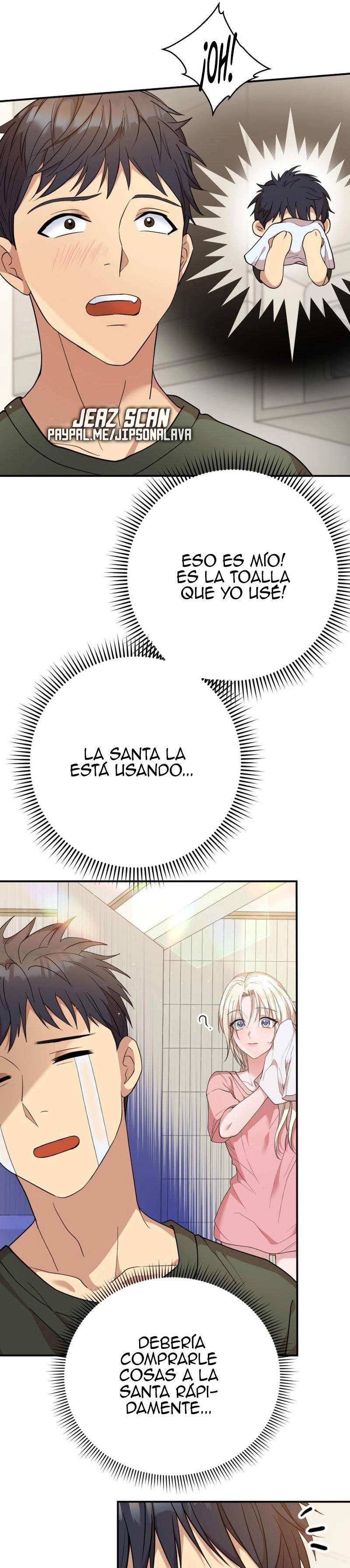 Viviendo en una habitacion con una Santa Capitulo 4 página 14