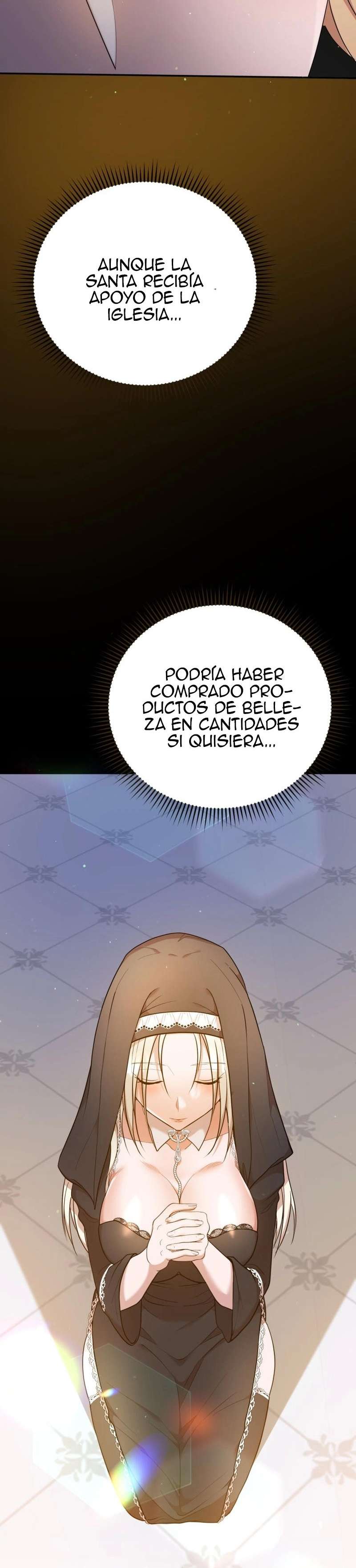 Viviendo en una habitacion con una Santa Capitulo 4 página 33