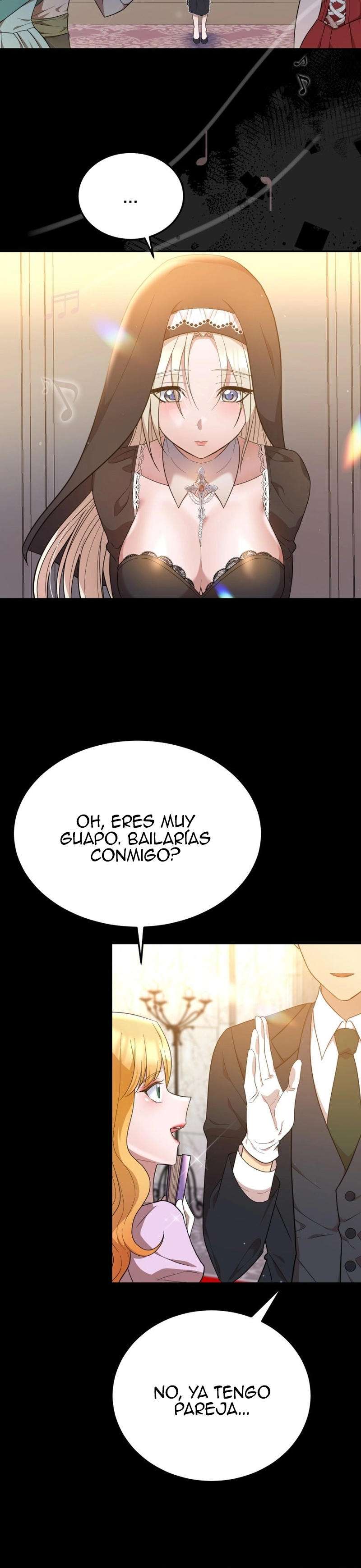 Viviendo en una habitacion con una Santa Capitulo 4 página 35