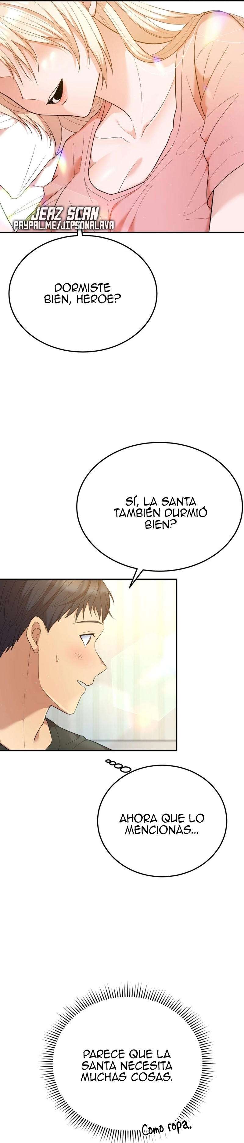 Viviendo en una habitacion con una Santa Capitulo 4 página 4