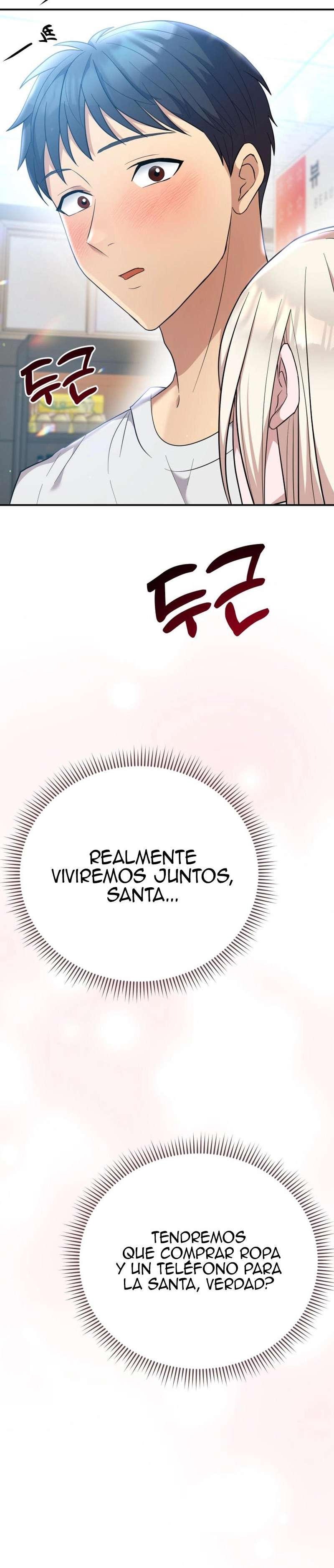 Viviendo en una habitacion con una Santa Capitulo 4 página 45
