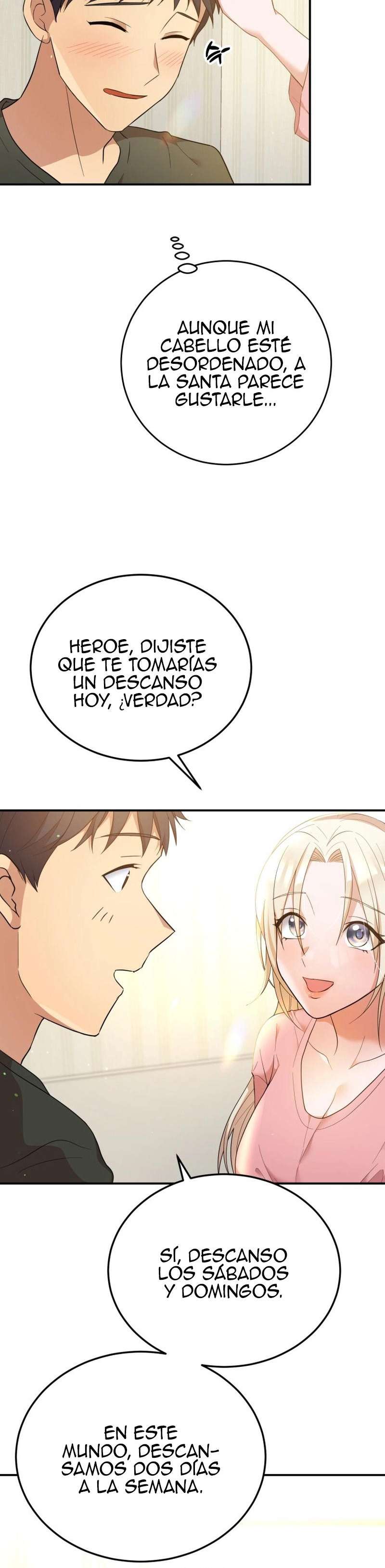 Viviendo en una habitacion con una Santa Capitulo 4 página 7