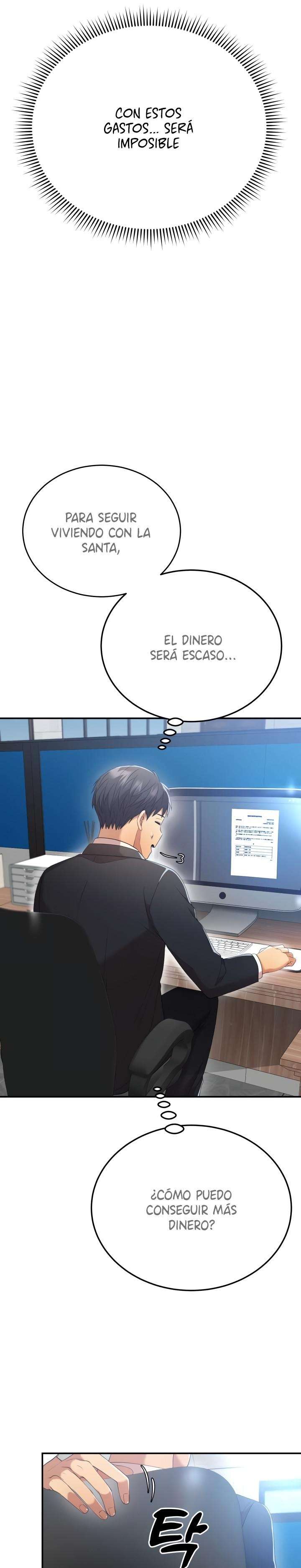 Viviendo en una habitacion con una Santa Capitulo 8 página 10