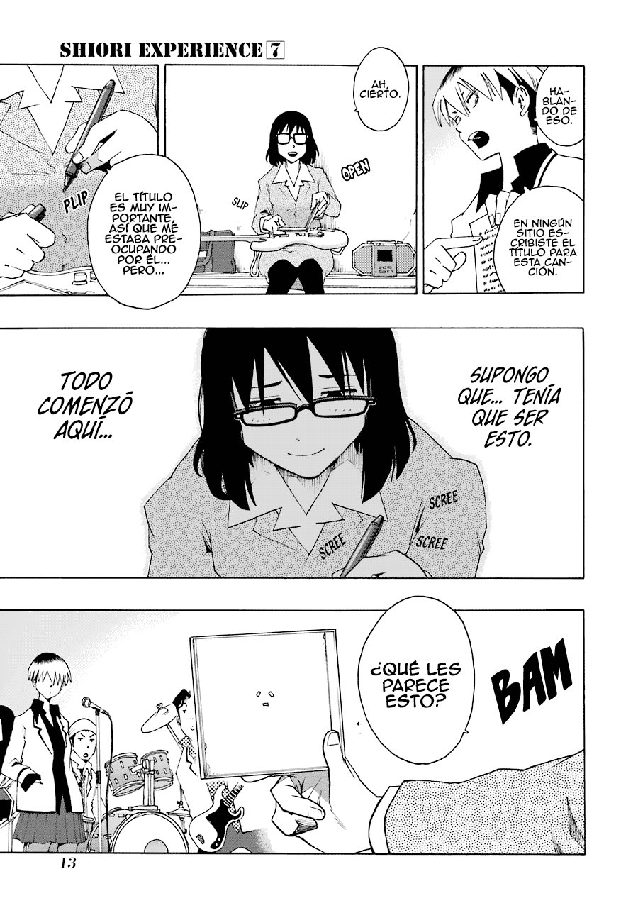 Shiori Experience: Jimi na Watashi to Hen na Oji-san Capitulo 29: Nueva Canción página 13