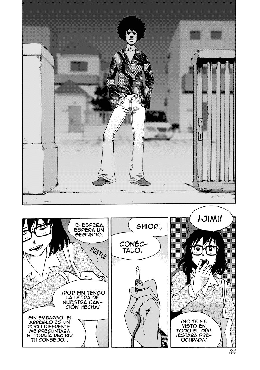 Shiori Experience: Jimi na Watashi to Hen na Oji-san Capitulo 29: Nueva Canción página 32