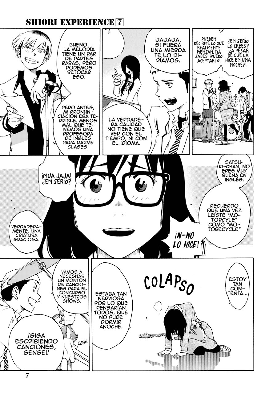 Shiori Experience: Jimi na Watashi to Hen na Oji-san Capitulo 29: Nueva Canción página 8