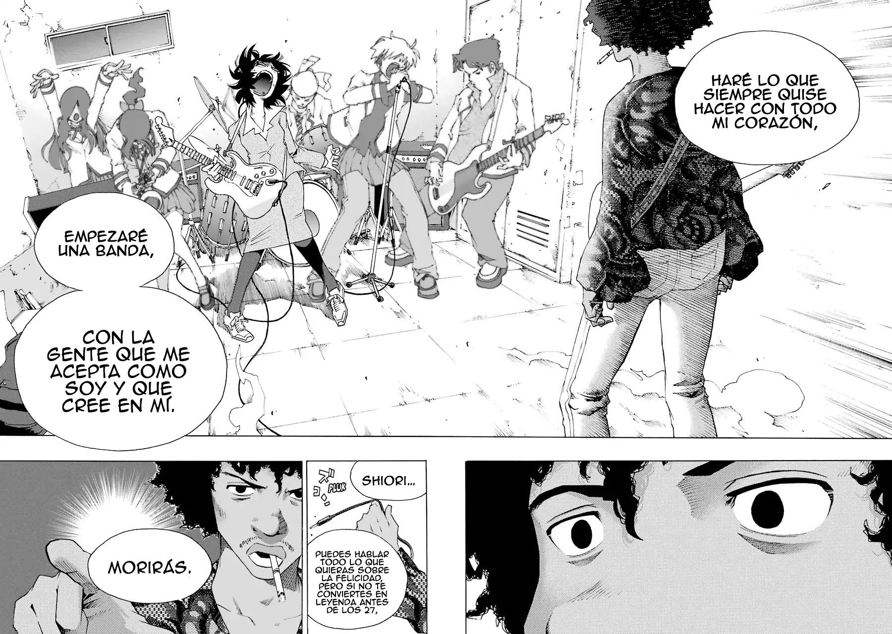 Shiori Experience: Jimi na Watashi to Hen na Oji-san Capitulo 30: Conversación página 38