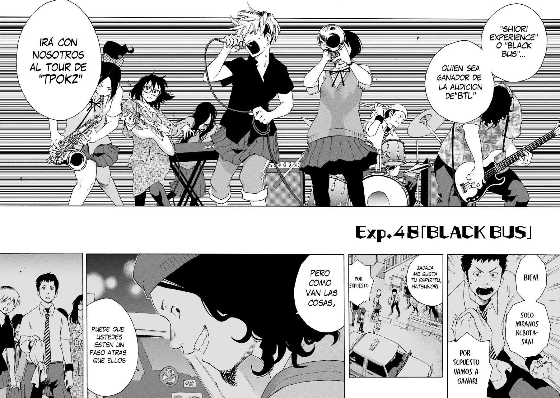 Shiori Experience: Jimi na Watashi to Hen na Oji-san Capitulo 48: BLACK BUS página 4