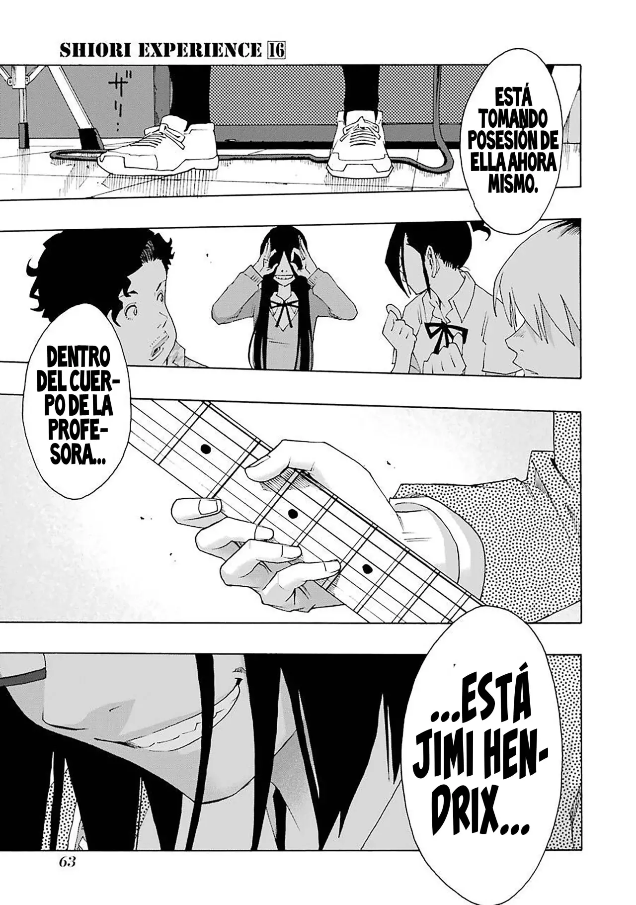 Shiori Experience: Jimi na Watashi to Hen na Oji-san Capitulo 73: Jimi Hendrix. página 19