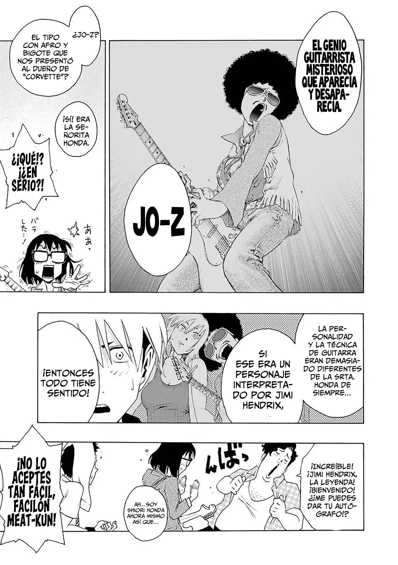 Shiori Experience: Jimi na Watashi to Hen na Oji-san Capitulo 73: Jimi Hendrix. página 32