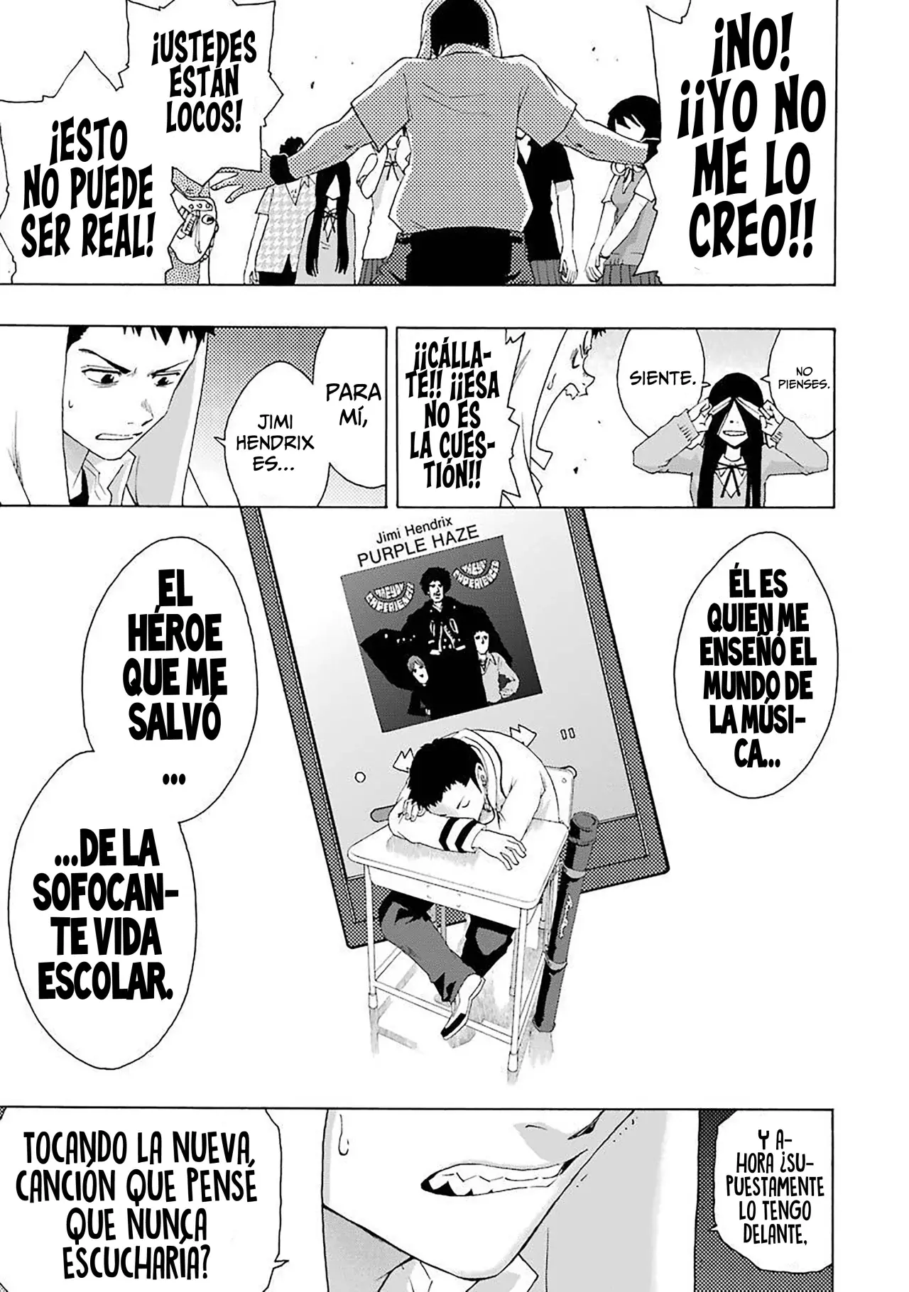 Shiori Experience: Jimi na Watashi to Hen na Oji-san Capitulo 73: Jimi Hendrix. página 34
