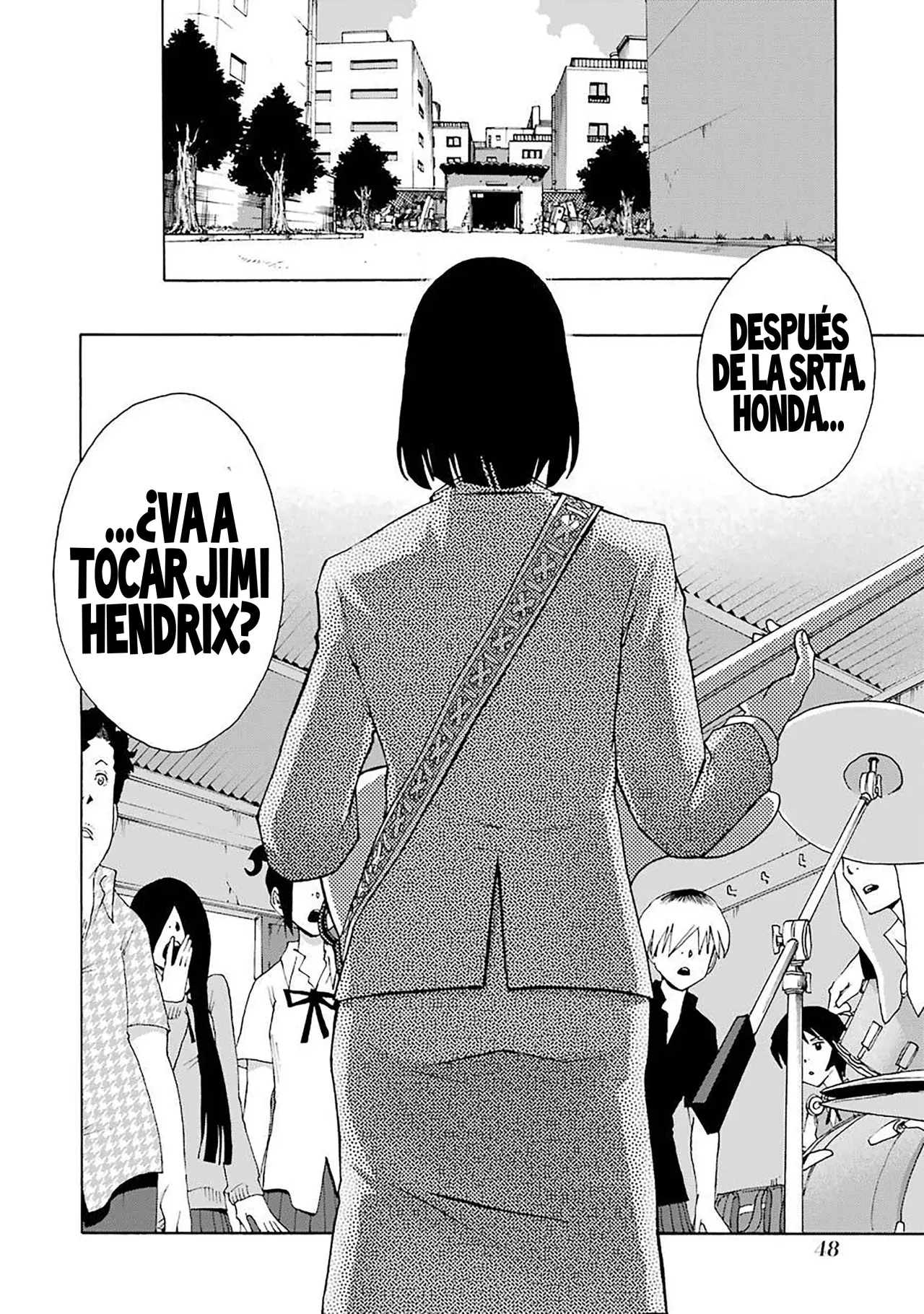 Shiori Experience: Jimi na Watashi to Hen na Oji-san Capitulo 73: Jimi Hendrix. página 4