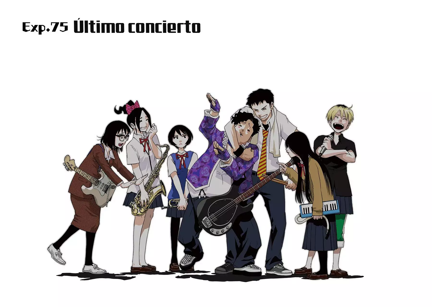 Shiori Experience: Jimi na Watashi to Hen na Oji-san Capitulo 75: Último concierto. página 3