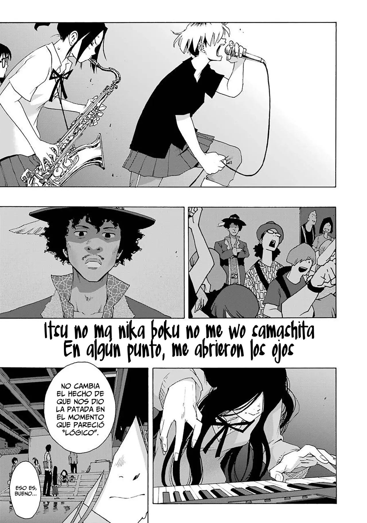 Shiori Experience: Jimi na Watashi to Hen na Oji-san Capitulo 75: Último concierto. página 38