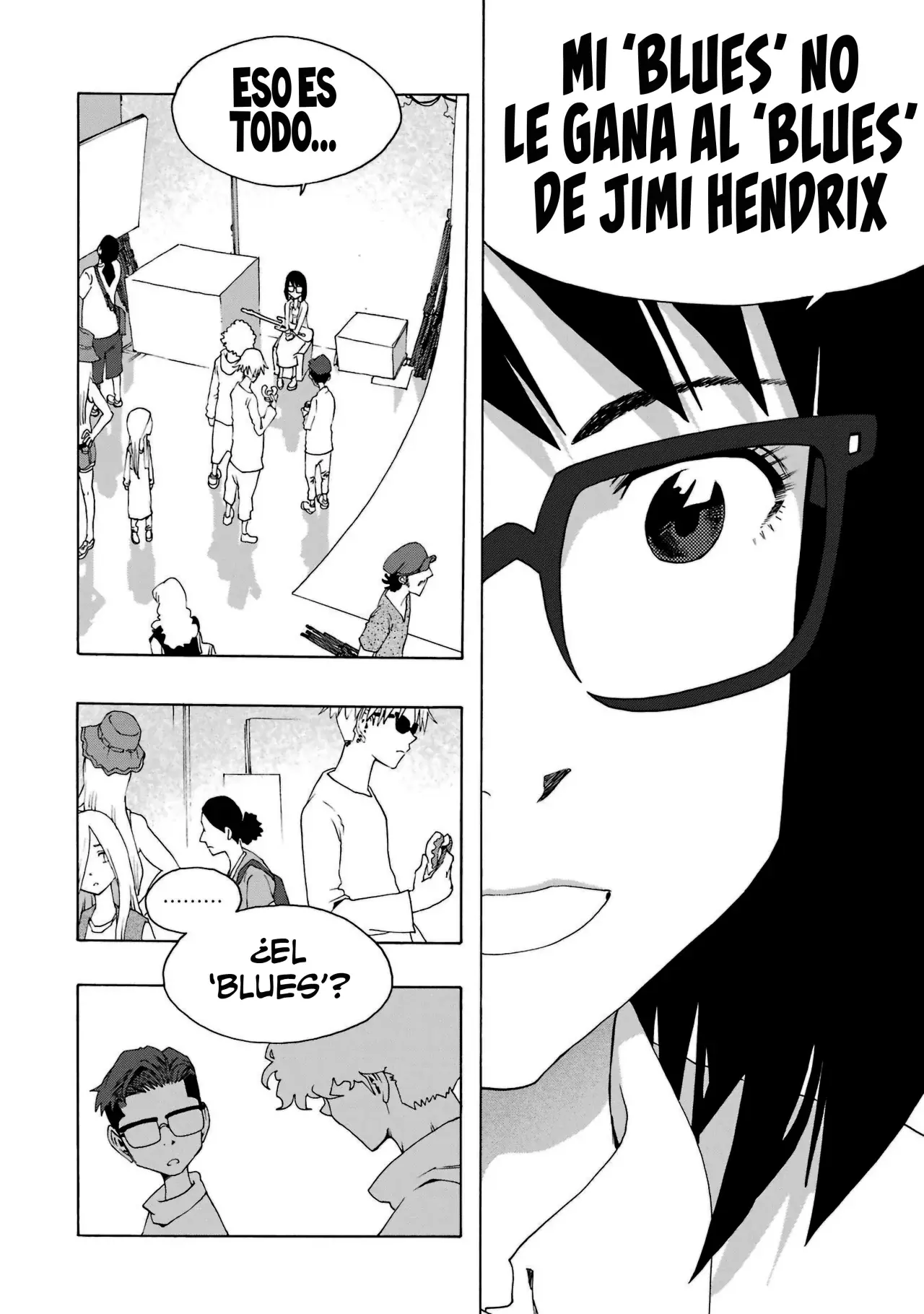Shiori Experience: Jimi na Watashi to Hen na Oji-san Capitulo 82: Demonios de la música página 10
