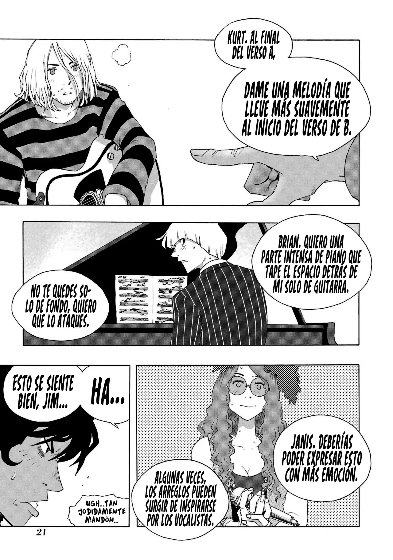 Shiori Experience: Jimi na Watashi to Hen na Oji-san Capitulo 82: Demonios de la música página 20