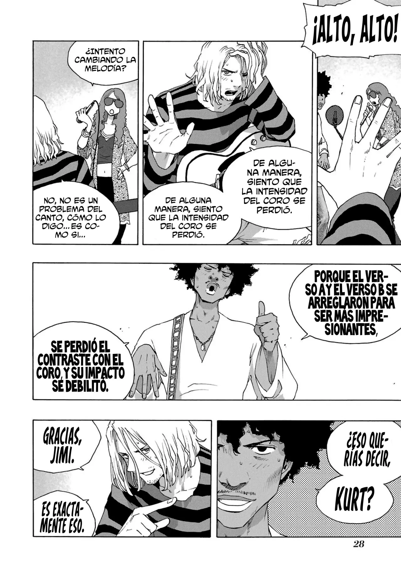 Shiori Experience: Jimi na Watashi to Hen na Oji-san Capitulo 82: Demonios de la música página 27